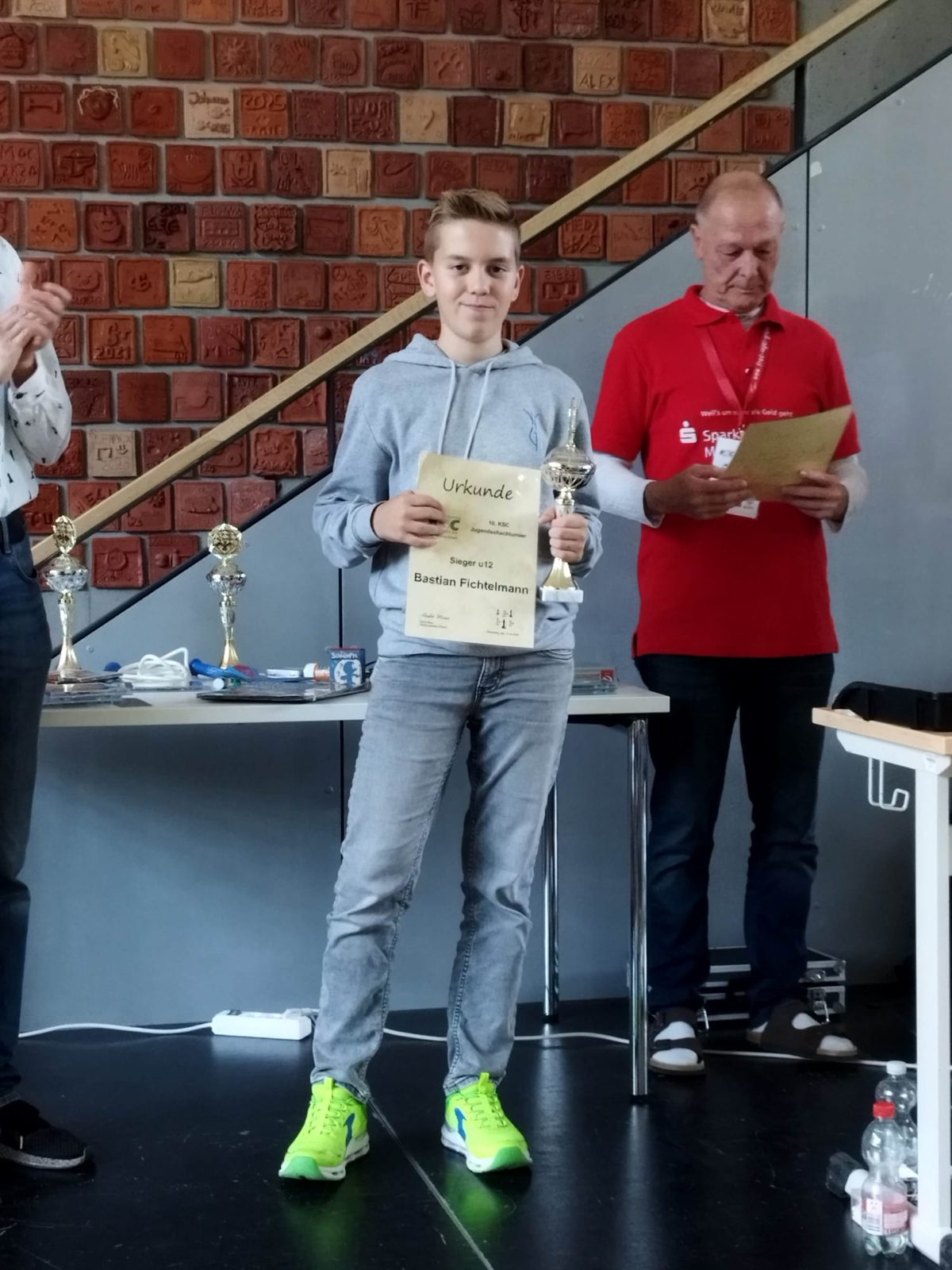 Der Sieger der U12 beim S5 Cup in Strausberg